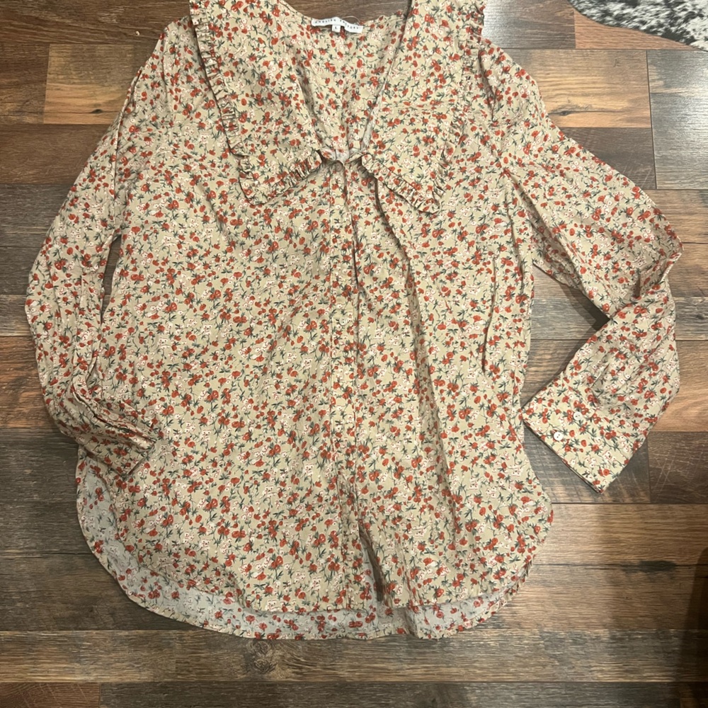 English Factory ruffle collar
